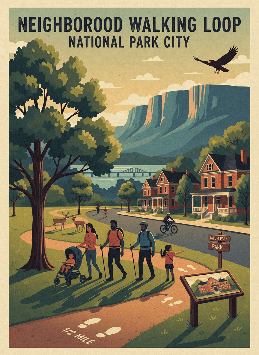 Highland Park Neighborhood Walking Loop