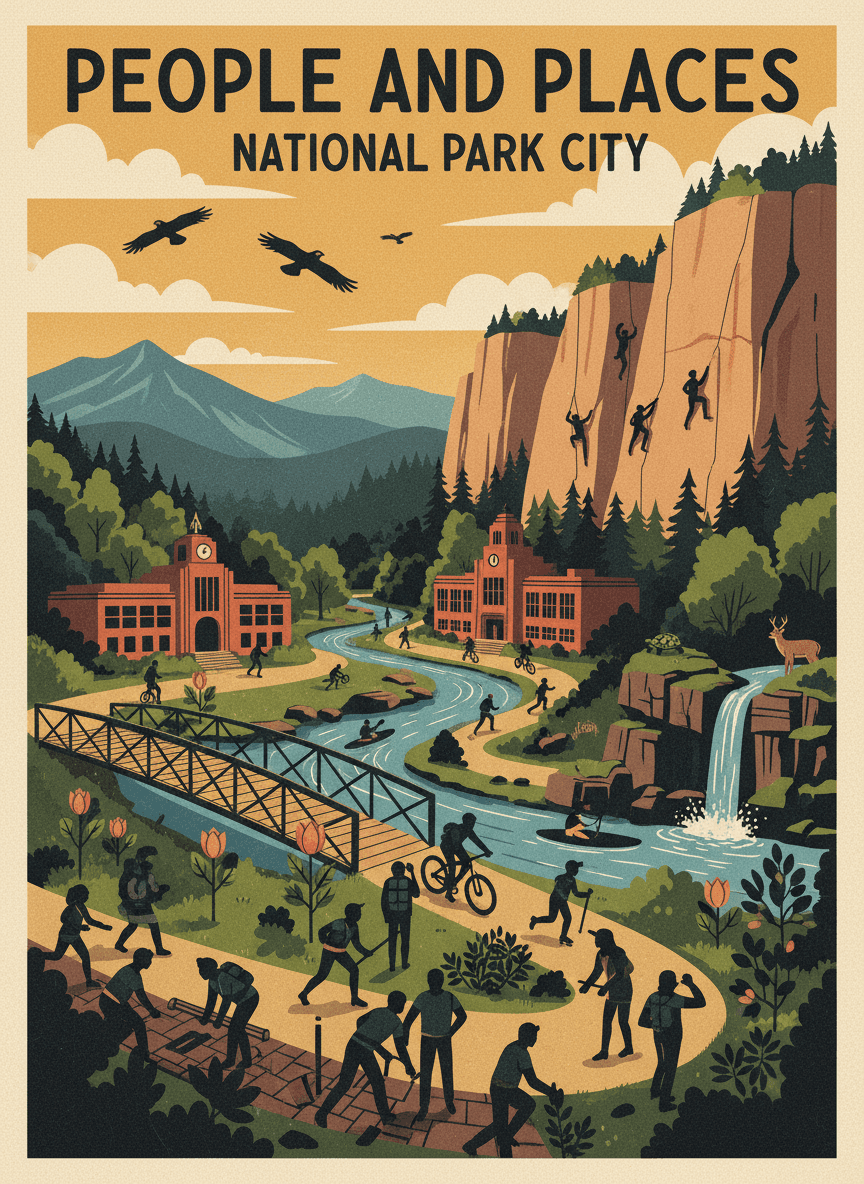 The Urban Trail System - Connecting Parks, People and Places