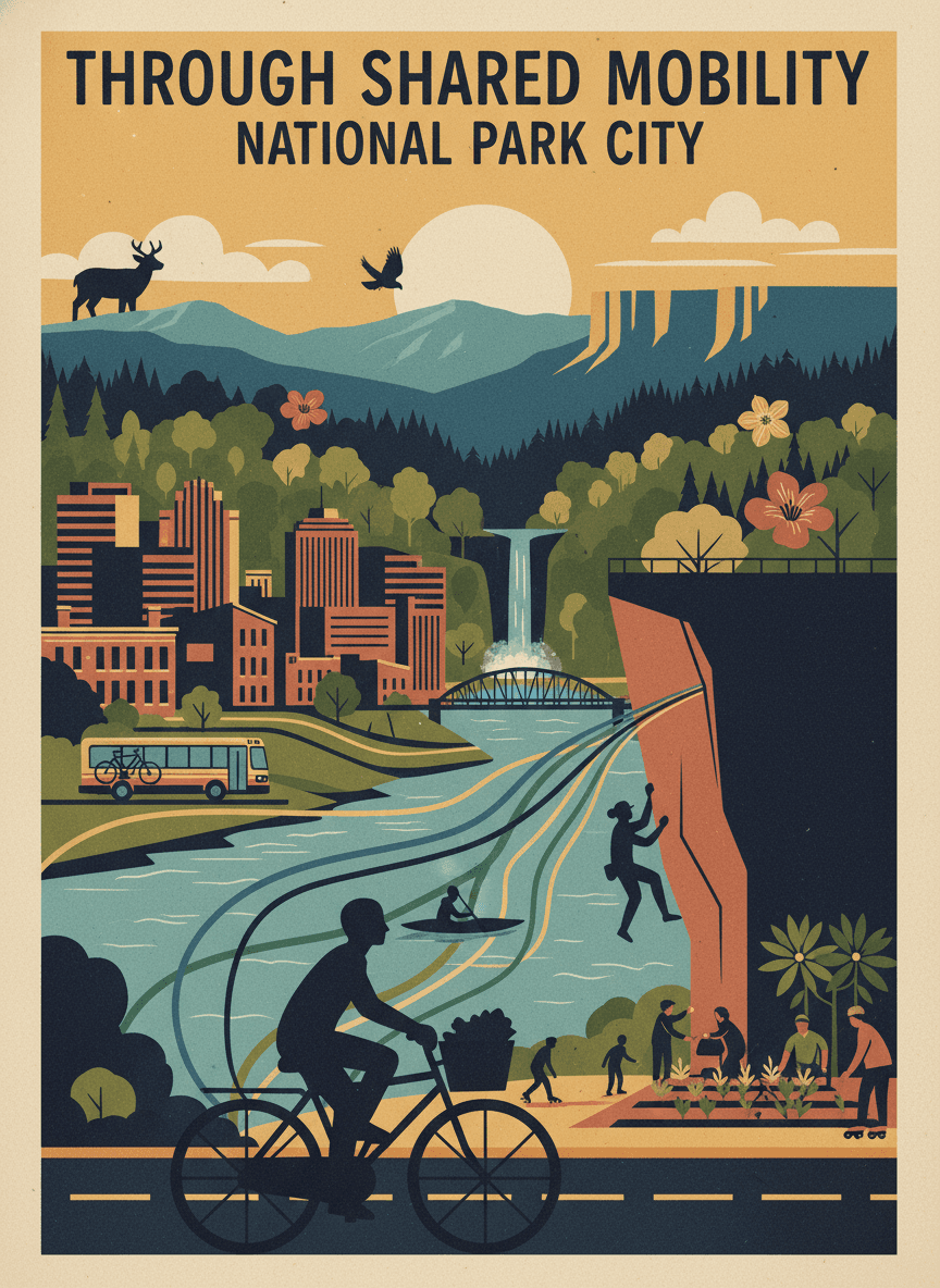 Sphere of Contentment: Expanding the Park Experience Through Shared Mobility